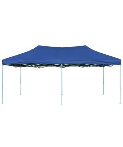 Tenda Pieghevole Pop-Up 3x6 m Blu