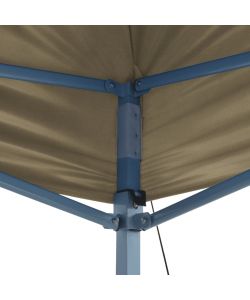 Tenda Pieghevole Pop-Up 3x4,5 m Bianco Crema