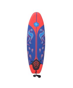 Tavola da Surf Blu e Rossa 170 cm