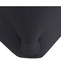 Fodere Elasticizzate per Tavolo 2 pezzi 120x60,5x74 cm Antracite
