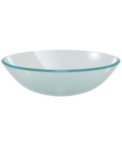 Lavandino in Vetro Temperato 42cm Smerigliato