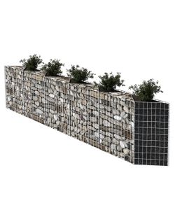 Gabbione in Rete in Acciaio Zincato 300x30x100 cm