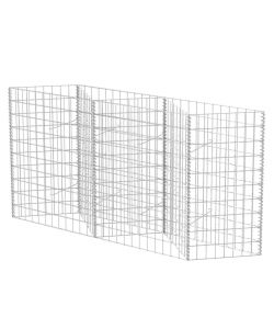 Gabbione in Rete in Acciaio Zincato 120x30x100 cm