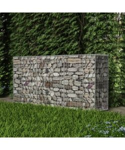 Gabbione in Rete in Acciaio Zincato 200x50x100 cm