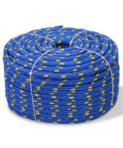 Corda Nautica in Polipropilene 6 mm 100 m Blu