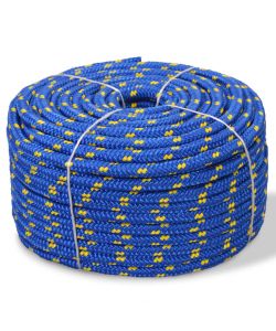 Corda Nautica in Polipropilene 8 mm 100 m Blu