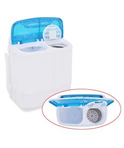 Mini Lavatrice a Vaschetta Doppia 5,6 kg