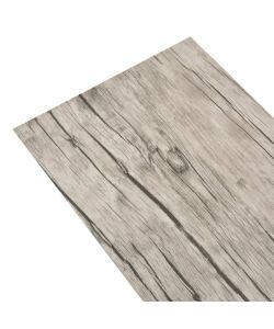 Listoni Pavimenti Non Autoadesivi PVC 5,26mq 2mm Rovere Slavato