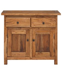 vidaXL Credenza in Legno Massello di Recupero - Marrone 75x30x65 cm
