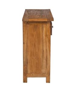 vidaXL Credenza in Legno Massello di Recupero - Marrone 75x30x65 cm