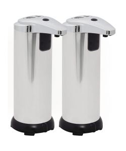 Dispenser Sapone Automatico 2 pz Sensore a Infrarossi 600 ml