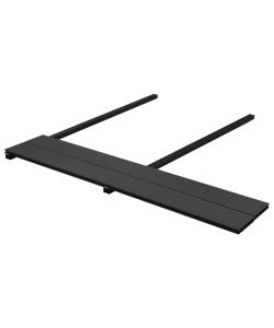 Pavimento per Esterni in WPC con Accessori 26 mq 2,2m Antracite