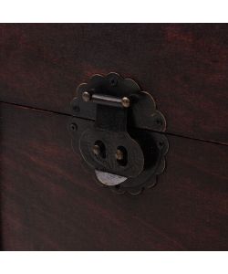 vidaXL Baule Vintage in Legno - Stile Antico Marrone 66x38x40 cm