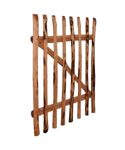 Cancello Singolo per Recizione in Legno di Nocciolo 100x120 cm