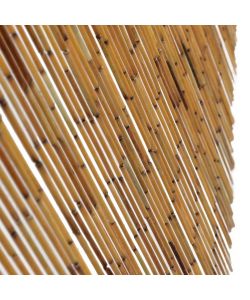 vidaXL Tenda Antimosche in Bamb - Marrone - 90x220 cm