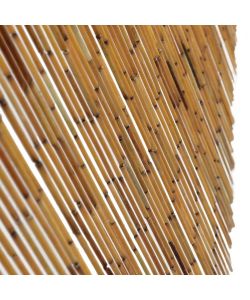 vidaXL Tenda Antimosche in Bamb - Marrone - 90x220 cm