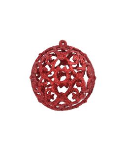 Set Palline di Natale 100 pz 3/4/6 cm Rosse