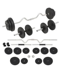 Set Bilanciere e Manubri da 30 kg