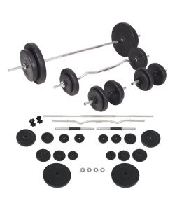 Set Bilanciere e Manubri da 90 kg