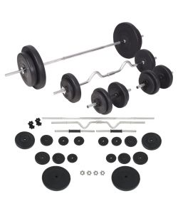 Set Bilanciere e Manubri da 90 kg