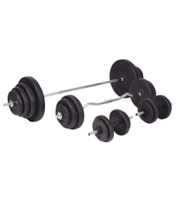 Set Bilanciere e Manubri da 120 kg