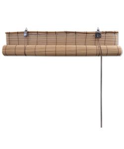 Tenda Avvolgibile in Bamb 150x160 cm Marrone