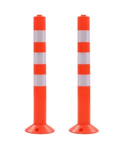 Dissuasore del Traffico 2 pz Plastica 75 cm