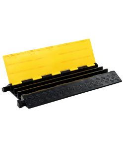 Dosso Passacavi con 3 Canali in Gomma 93 cm