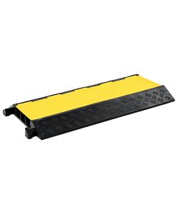 Dosso Passacavi con 3 Canali in Gomma 93 cm