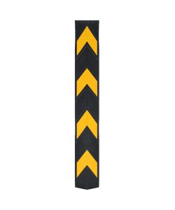 Protezioni Angolari Riflettenti 10 pz in Gomma 80 cm