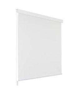 Tenda a Rullo per Doccia 140x240 cm Bianco