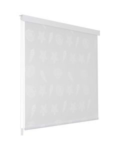 Tenda a Rullo per Doccia 140x240 cm con Motivo Stella Marina