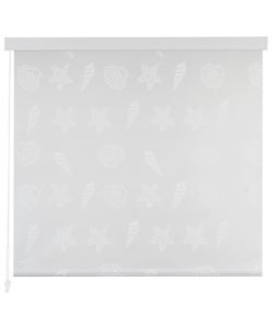 Tenda a Rullo per Doccia 160x240 cm con Motivo Stella Marina