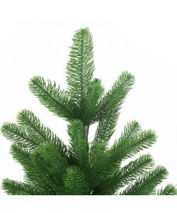 Albero di Natale Artificiale con Aghi Realistici 210 cm Verde
