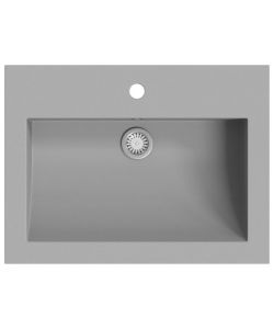 Lavandino in Granito 600x450x120 mm Grigio