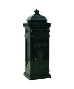 Cassetta della Posta in Alluminio Inossidabile Vintage Verde