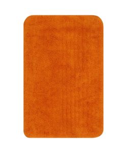 Set Tappetini per Bagno 3 pz in Tessuto Arancione