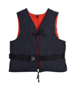 Giubbotti di Salvataggio 4 pz 50 N 90+ kg Blu Navy