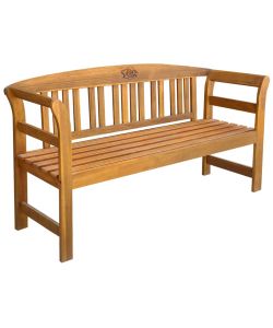 Panchina da Giardino 157 cm in Legno Massello d'Acacia