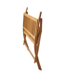 Panchina da Giardino 120 cm in Legno Massello d'Acacia