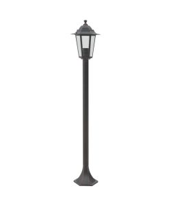 Lampioni da Giardino 6pz E27 110 cm Alluminio Bronzo