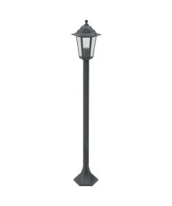Lampioni da Giardino 6pz E27 110 cm Alluminio Verde Scuro