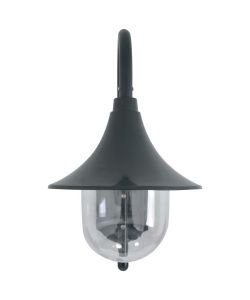 Lampada da Parete da Giardino E27 42 cm Alluminio Verde Scuro