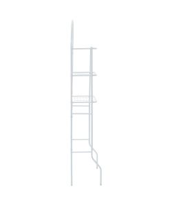 Scaffale da Bagno 60x33x174 cm Bianco