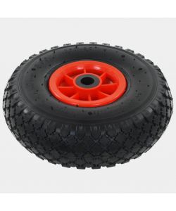 Ruote Carrello a Mano 4 pz Gomma 3.00-4 (245x82) 142970