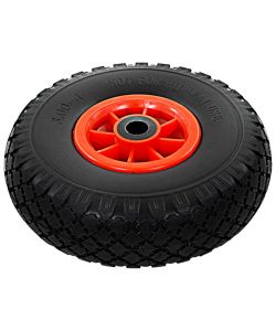 Ruote Carrello a Mano 2 pz in PU Solido 3.00-4 (260x85) 142971