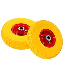 Ruote Carrello a Mano 4 pz Gomma 3.00-4 (245x82) 142974