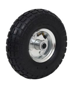 Ruote Carrello a Mano 2 pz in Gomma 4.10/3.50-4 (260x83) 142976