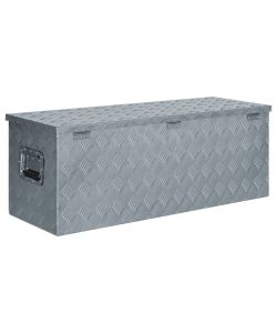  Cassetta in Alluminio 110,5x38,5x40cm Argento