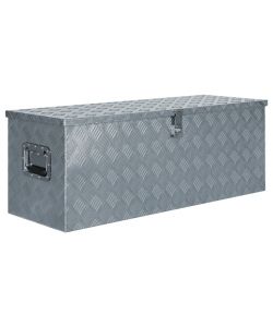  Cassetta in Alluminio 110,5x38,5x40cm Argento